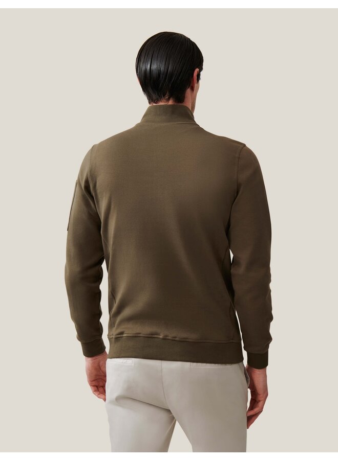 Bellunio Half Zip Sweater 120241003 Kleur 520000 Mid Green