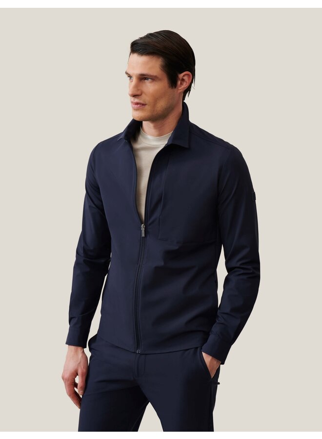 Pavenio Overshirt 123241001 Kleur 699000 Navy