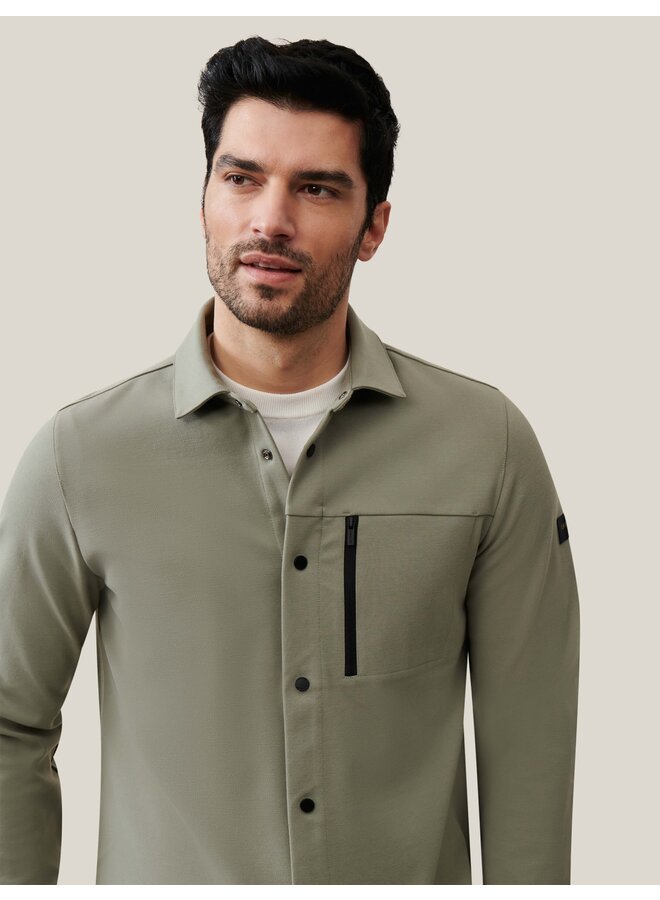 Zereno Overshirt 123241003 Kleur 500000 Light Green