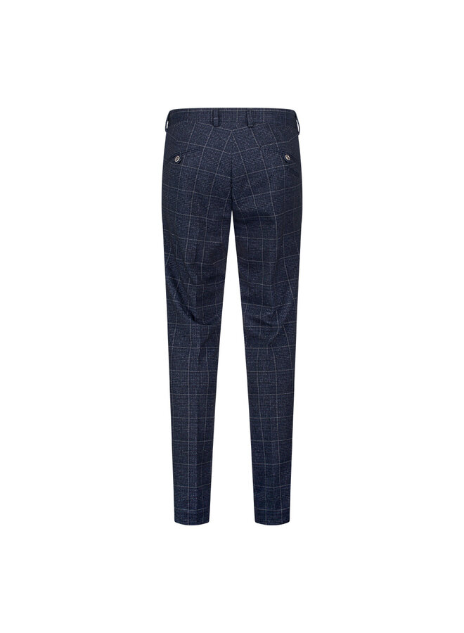 Chino/ Kostuum Ruit Navy / Grijs 24/7 Knitted JAKEW24-M13