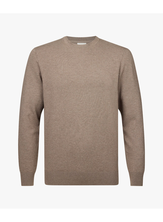 Crewneck Basic luxury Bruin PPVJ30037C