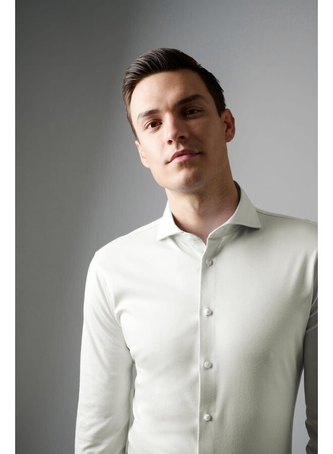 Overhemd Luxury Line Knitted Off-White 21007-3