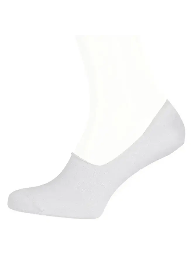 Katoenen Herensokken – Invisible 400-04 Wit