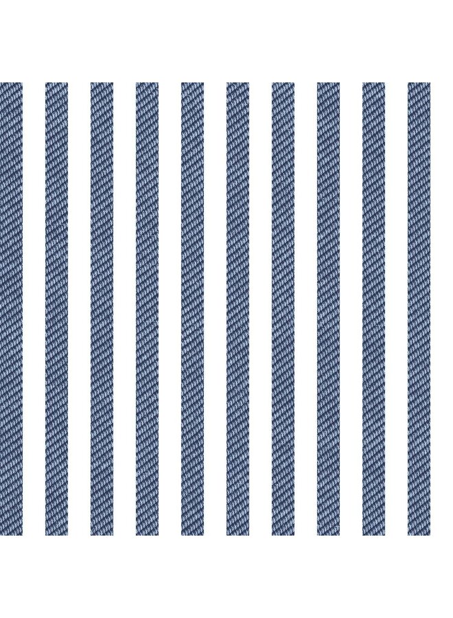 Overhemd Streep Luxury Line Knitted 87108-30 col 572 Blauw