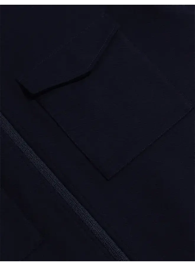 Zerino Overshirt 123255011 Kleur 699000 Donkerblauw