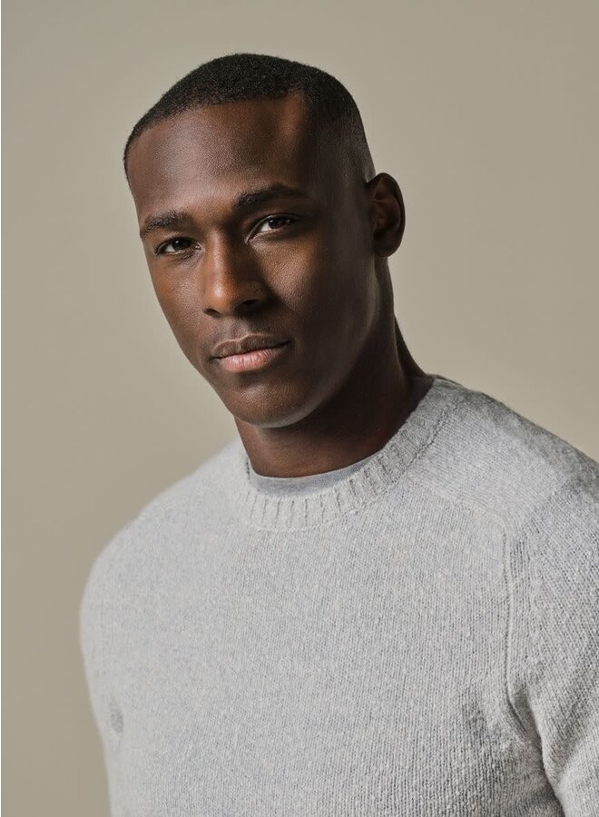 Pullover Crewneck Boiled Light Grey PPWJ30037C