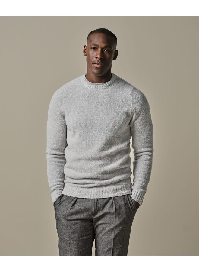 Pullover Crewneck Boiled Light Grey PPWJ30037C