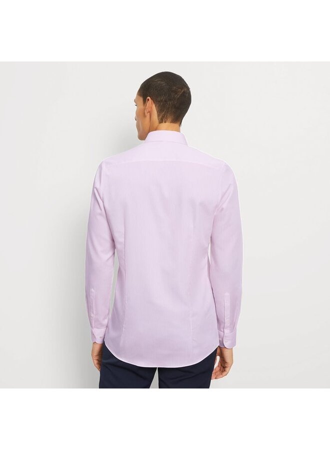 Overhemd Streep Roze Body Fit Easy Iron 2097 74 30