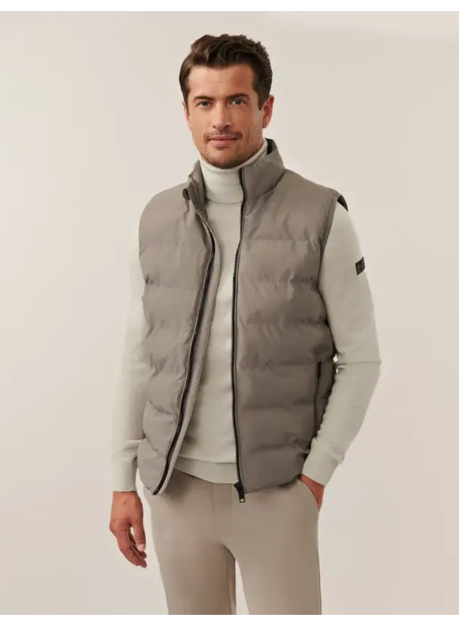 Cesario Bodywarmer 112255015 Kleur 960000 Faded Grey