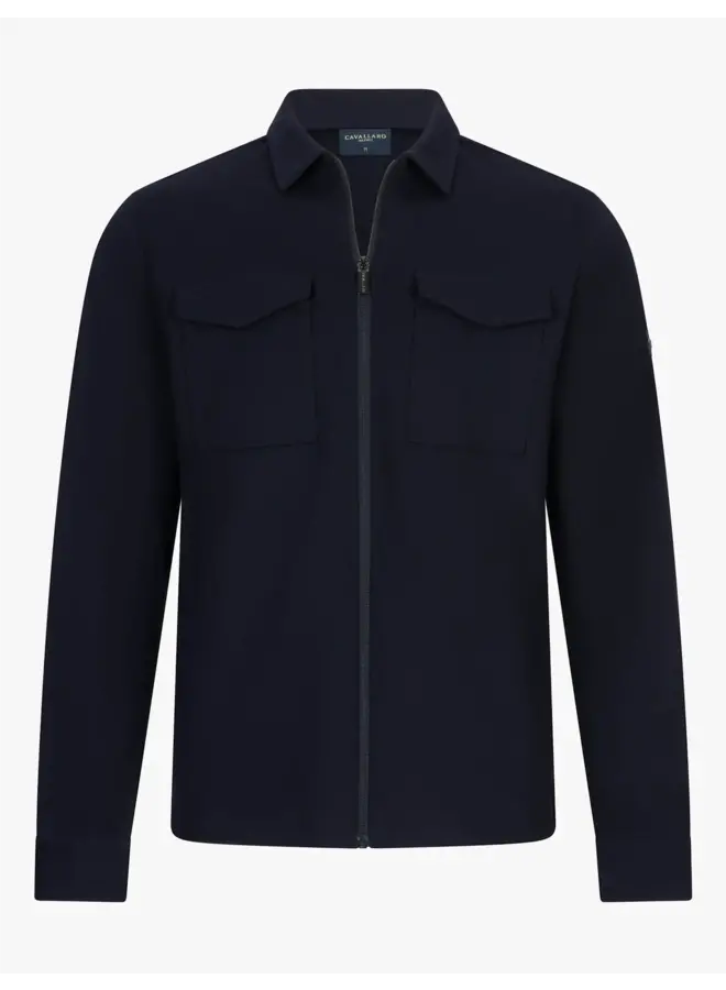 Zerino Overshirt 123255011 Kleur 699000 Donkerblauw