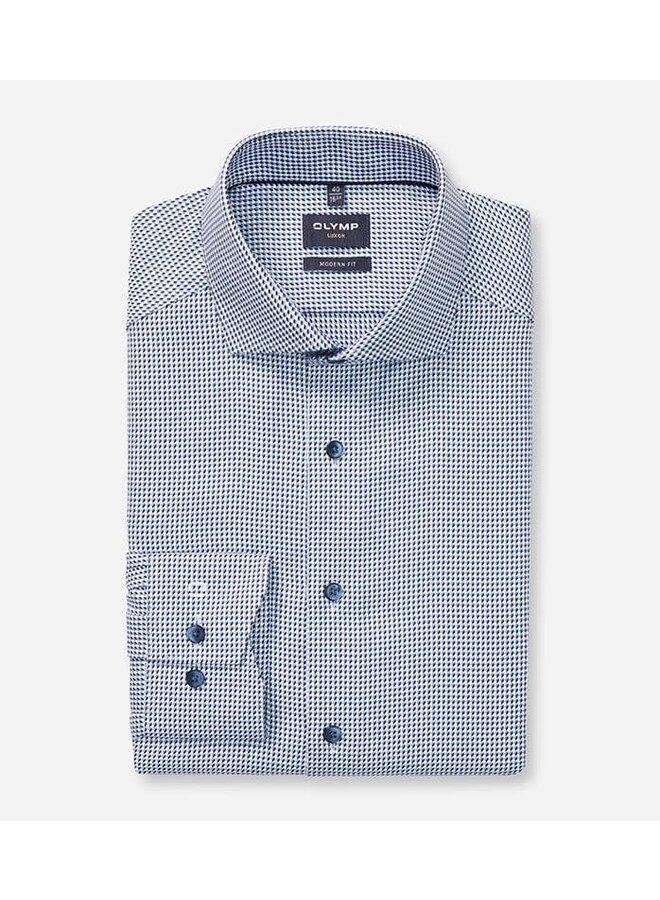 Overhemd Luxor Modern Fit, Royal Kent Blauw 1292 84 18