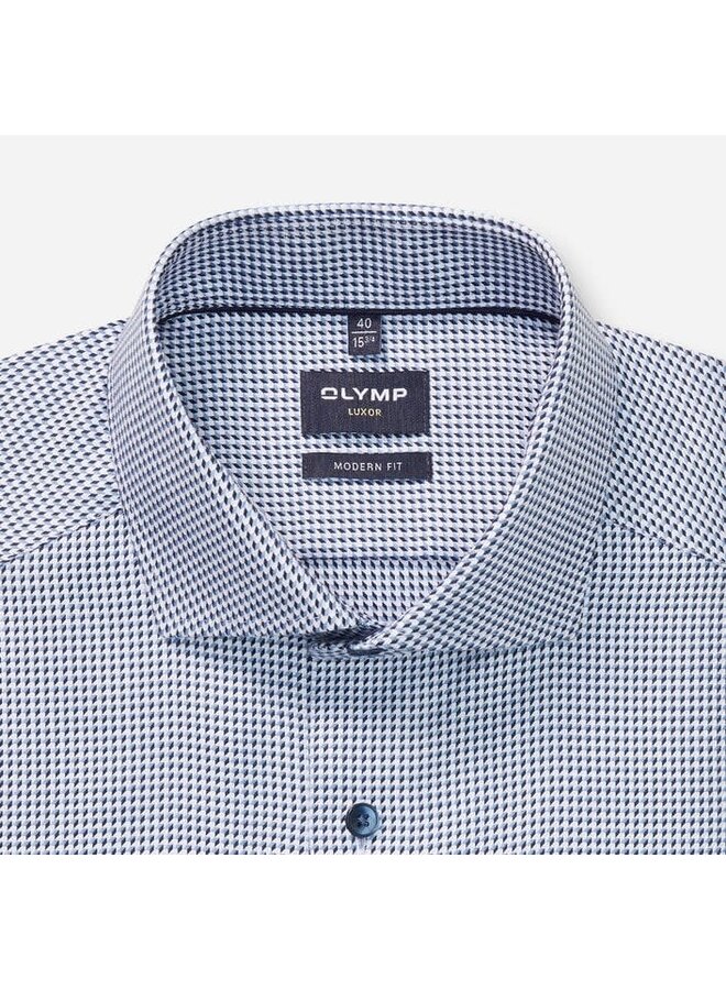 Overhemd Luxor Modern Fit, Royal Kent Blauw 1292 84 18