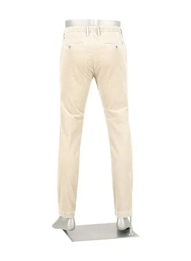 Chino Move Slim Fit Katoen Corduroy 4347 1430 Col. 510 Light Beige