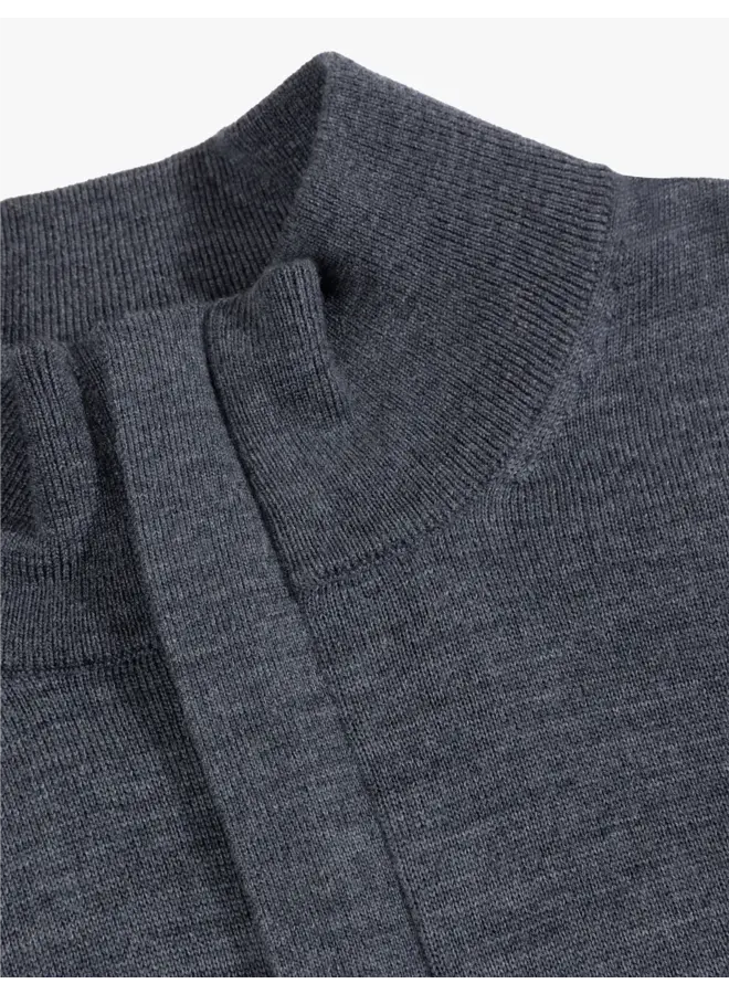 Saronno Half Zip Pullover 118255027 Kleur 980000 Antracite