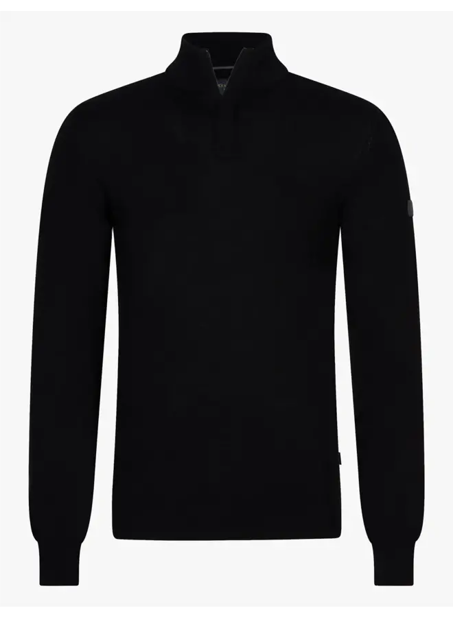 Saronno Half Zip Pullover 118255027 Kleur 999000 Black