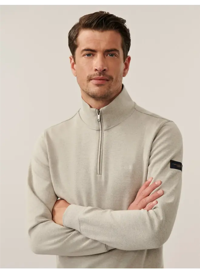 Marcio Half Zip Sweat 120255015 Kleur 189000 Dark Kit