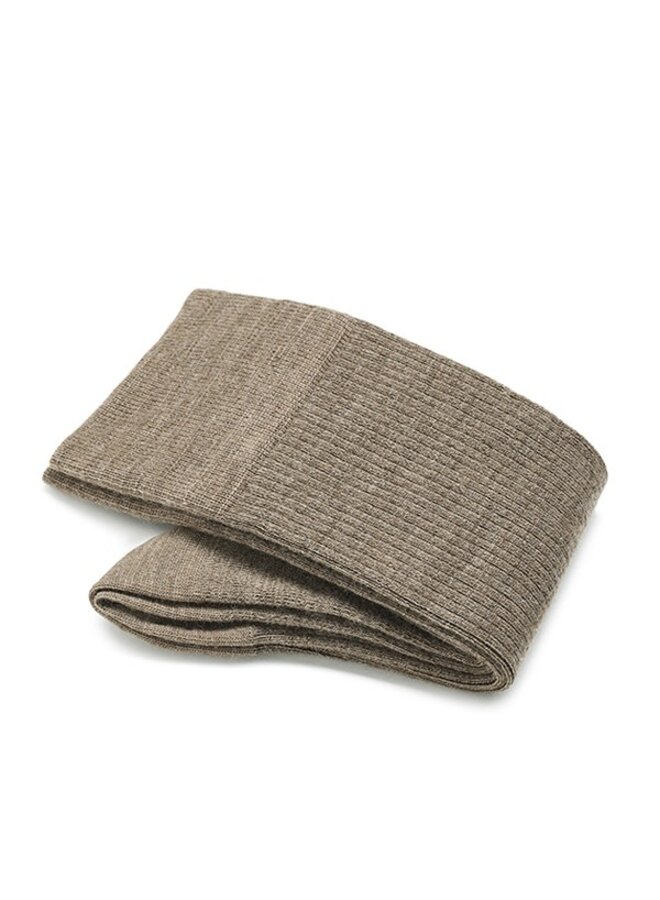 Wollen Herensokken Shadow art 212-36 Sand & Brown