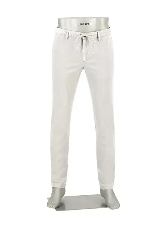 Chino Move Slim Fit Katoen Corduroy 4347 1430 Col. 910 Light Grey