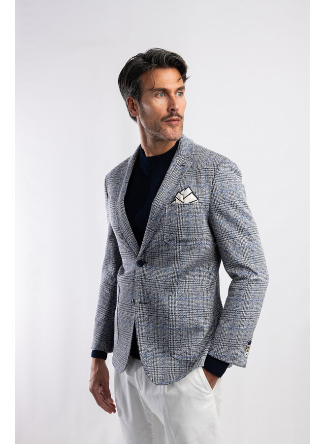 Colbert Jersey Ruit JBIW25-M12 Navy