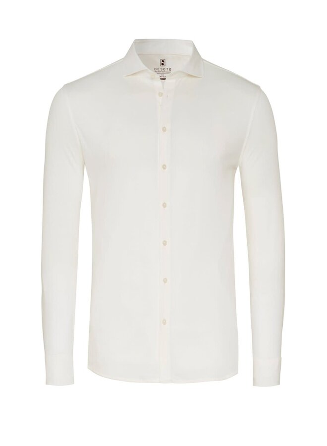 Overhemd Luxury Line Knitted Off-White 21007-3