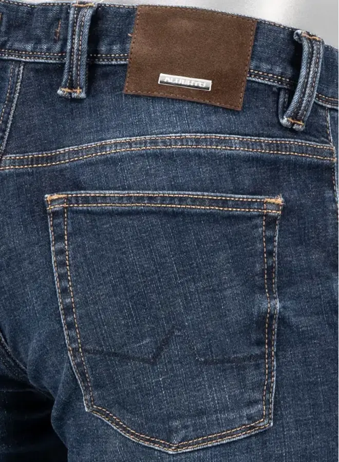 Jeans Premium Overdyed Slim Fit 4507 1861 Col. 848 Blauw