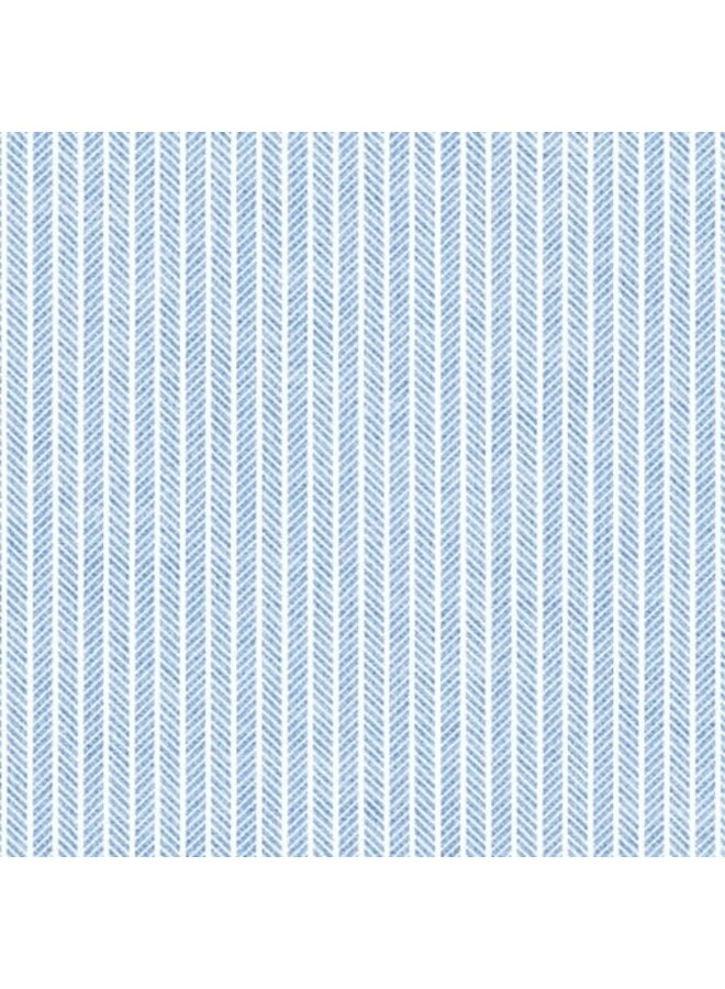 Overhemd Knitted Luxury Hai Line 91708-30 Col. 557 Light Blue Abstract Stripes