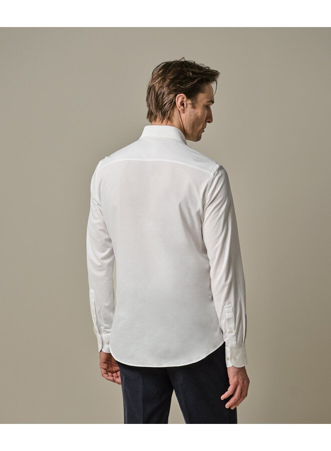 Overhemd Japanese Knitted Wit PP2HC10006