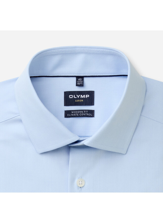 Overhemd Lichtblauw Modern Fit Climate Control Dynamic Flex 1230 24 11