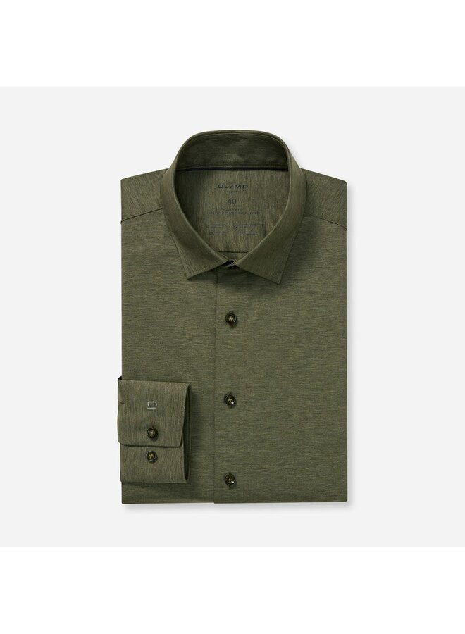 Overhemd Knitted 24/7 Modern-Fit Groen 1202 64 45