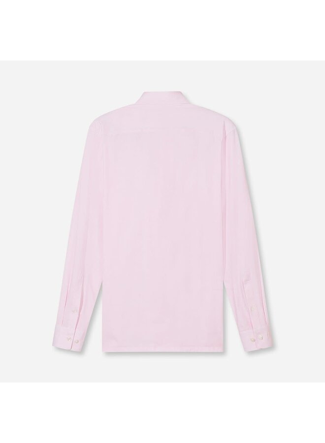 Overhemd Knitted 24/7 Modern-Fit Structuur Licht Roze 1231 84 31