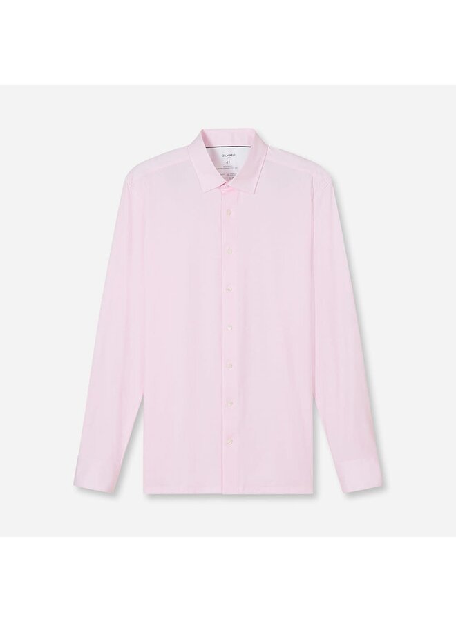 Overhemd Knitted 24/7 Modern-Fit Structuur Licht Roze 1231 84 31