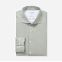 Overhemd Knitted 24/7 Modern-Fit Streep Groen 1232 84 48
