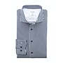 Overhemd Knitted 24/7 Modern-Fit Streep Marine Blauw 1232 84 18