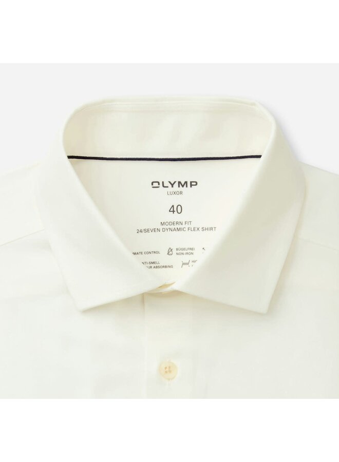 Overhemd Ecru Modern Fit Climate Control Dynamic Flex 1230 24 20