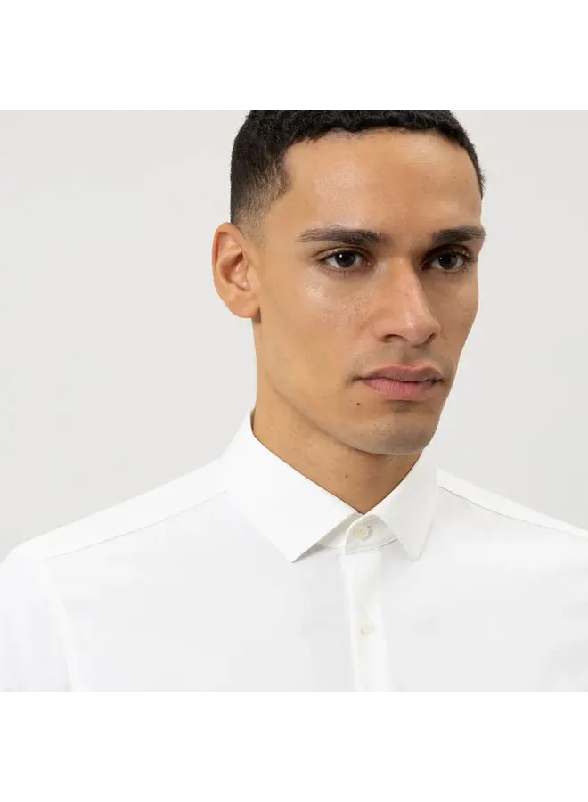 Overhemd Ecru Body Fit Climate Control Dynamic Flex 0734 64 20