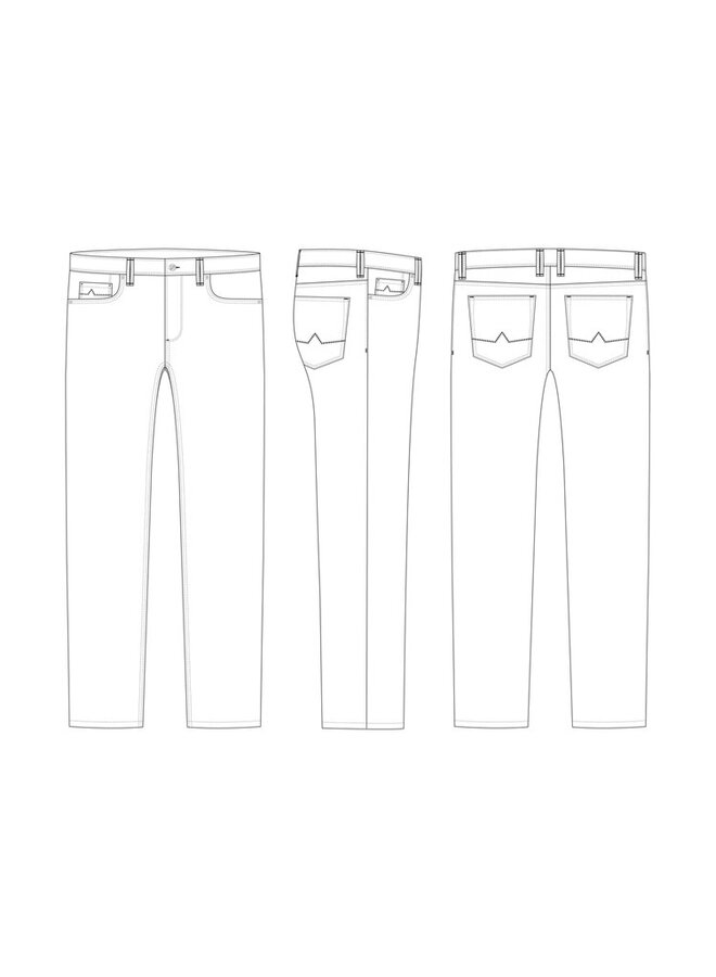 Jeans Premium PIPE Light Soft Denim Regular Fit 4207 1571 Col. 520 Beige