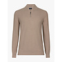Levanzio Half Zip Trui 118261000 Kleur 840000 Taupe