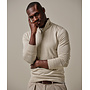 Pullover Half Zip Merino Wol PP2J00012D Beige