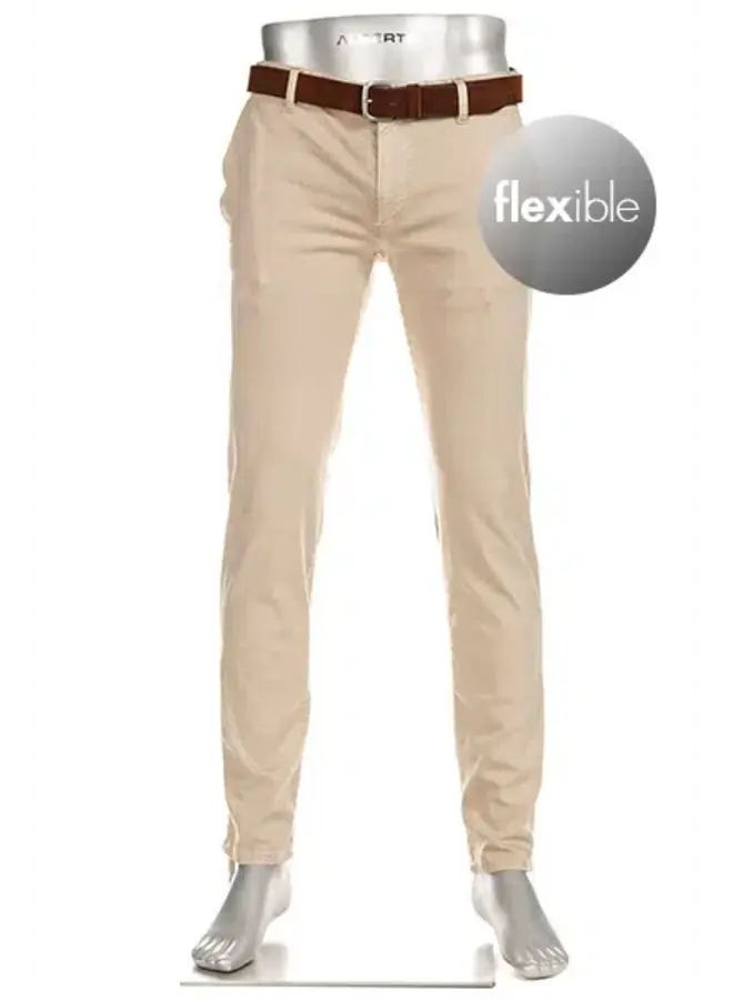 Jeans Chino Rob Coloured Denim Slim Fit 6287 1582 Col. 510 licht Beige