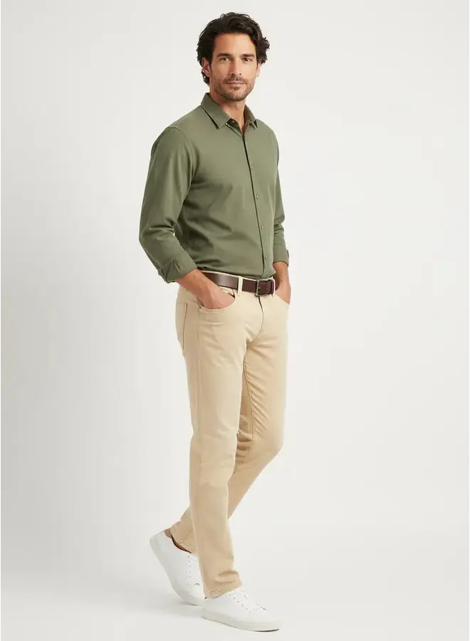 Jeans Premium PIPE Light Soft Denim Regular Fit 4207 1571 Col. 520 Beige