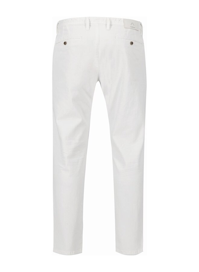 Jeans Chino Rob Coloured Denim Slim Fit 6287 1582 Col. 100 White