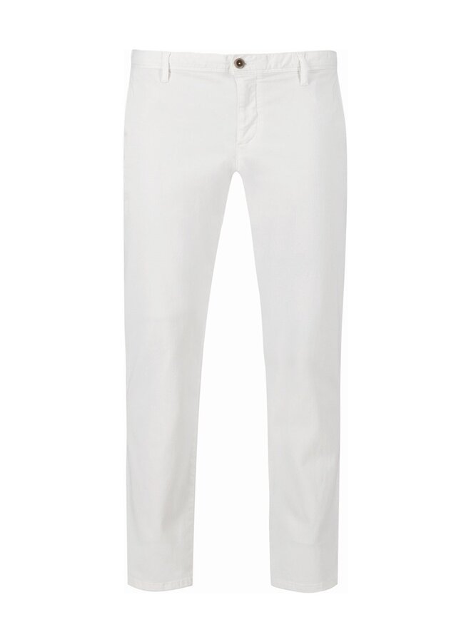 Jeans Chino Rob Coloured Denim Slim Fit 6287 1582 Col. 100 White