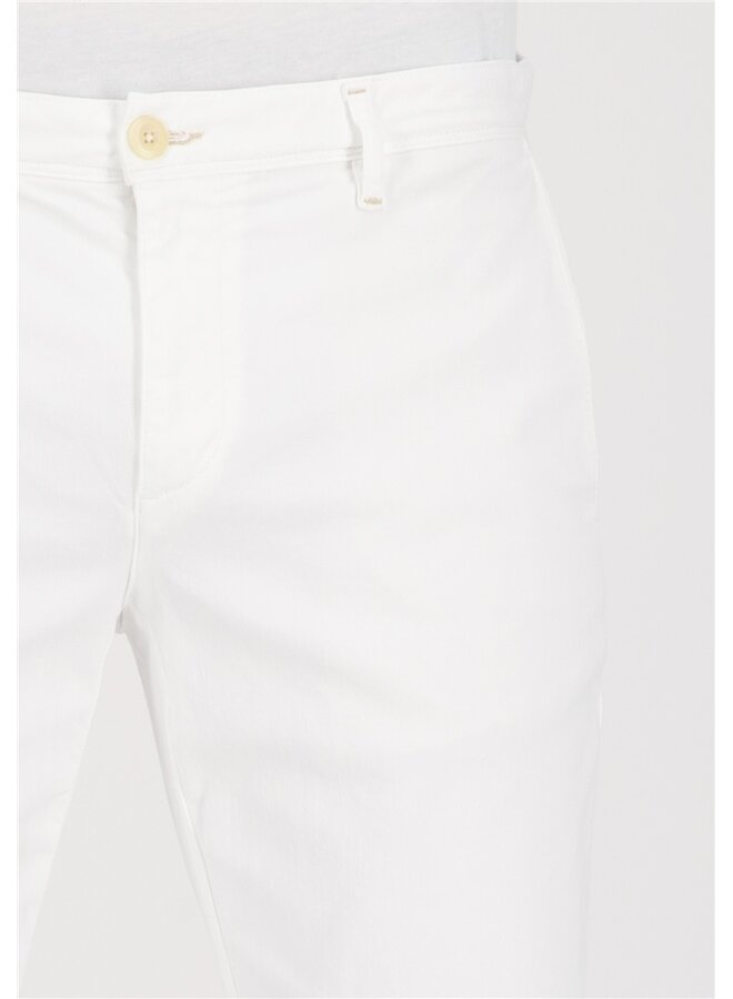 Jeans Chino Rob Coloured Denim Slim Fit 6287 1582 Col. 100 White
