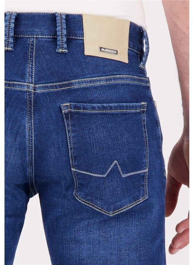 Jeans PIPE super stretch Regular Fit 4807 1984 Col. 814 L Blauw