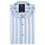 Overhemd Streep Linnen - Blend 617822 Col. 61 Blue