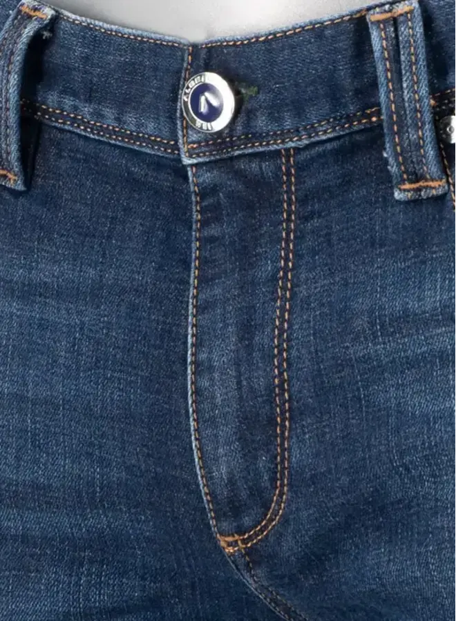 Jeans Premium PIPE Overdyed Regular Fit 4207 1861 Col. 848 Blauw