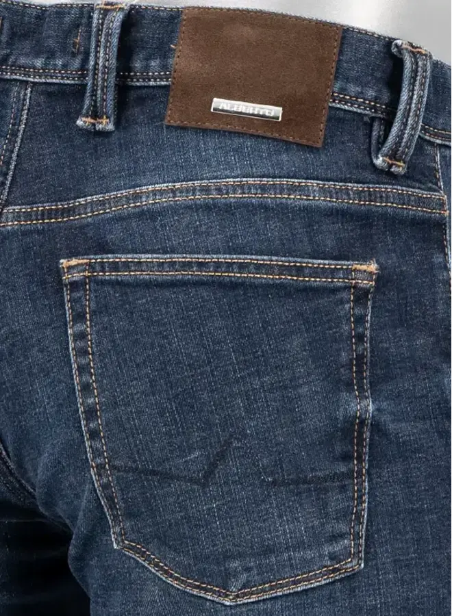 Jeans Premium PIPE Overdyed Regular Fit 4207 1861 Col. 848 Blauw