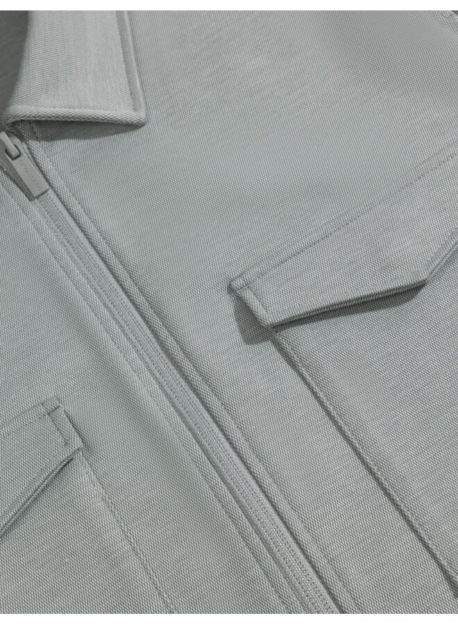 Zaverio Overshirt 123261014 Kleur 510006 Mint Green Melange