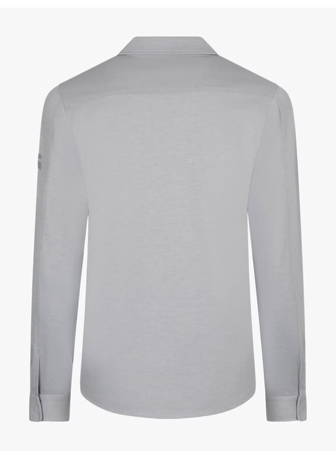 Zaverio Overshirt 123261014 Kleur 941006 Grey Melange