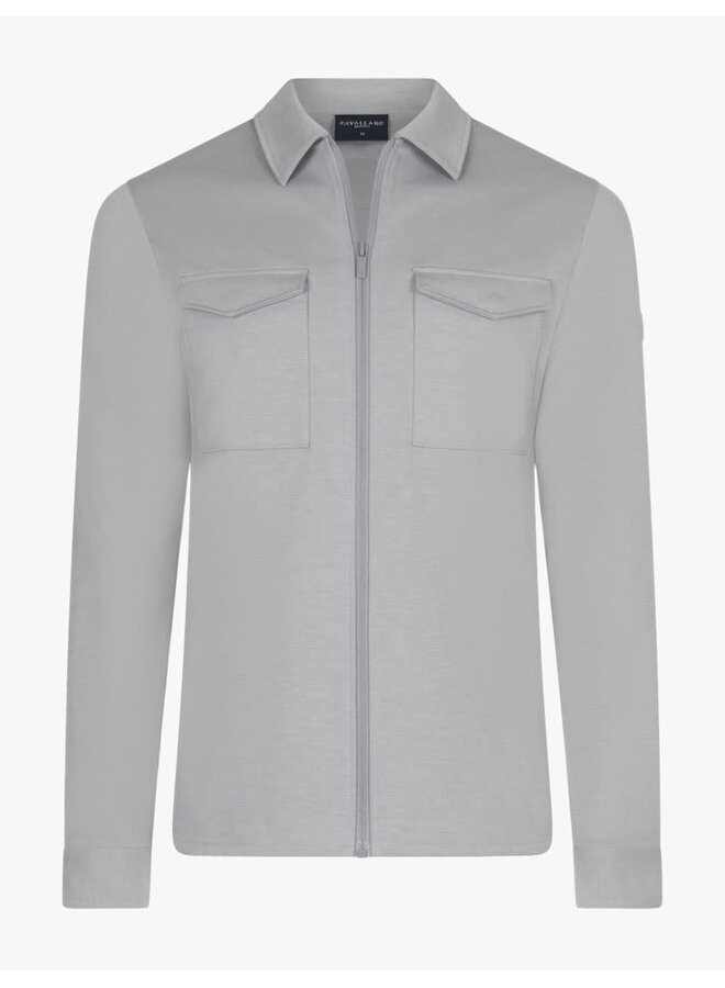 Zaverio Overshirt 123261014 Kleur 941006 Grey Melange